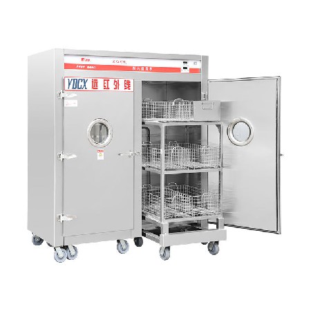 YDCX-9TⅢH勝利牌商用不銹鋼消毒柜酒店工廠學(xué)?？鞠錈犸L(fēng)循環(huán)高溫